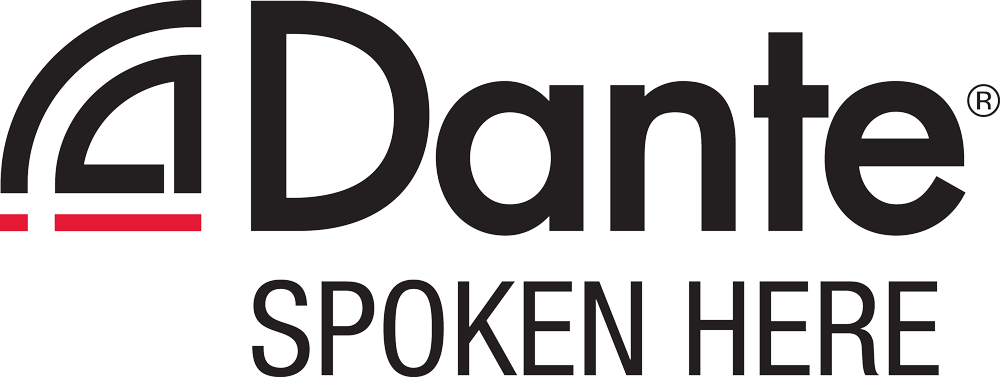 Dante® logo and word with phrase spoken here